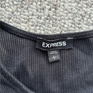 Express black fitted scuba tank. Size L